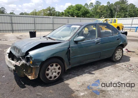 2001 Nissan Sentra Xe из США, поврежденный, VIN 3N1CB51D41L456063